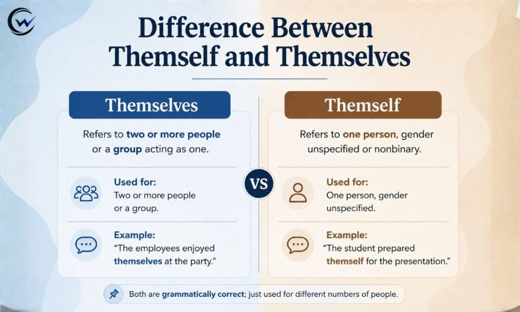 Difference Between Themself and Themselves
