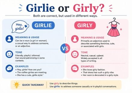 Girlie or Girly