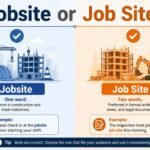 Jobsite or Job Site