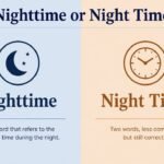 Nighttime or Night Time