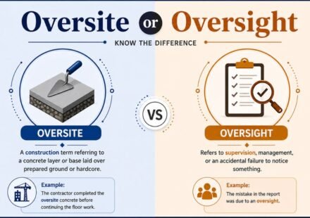 Oversite or Oversight