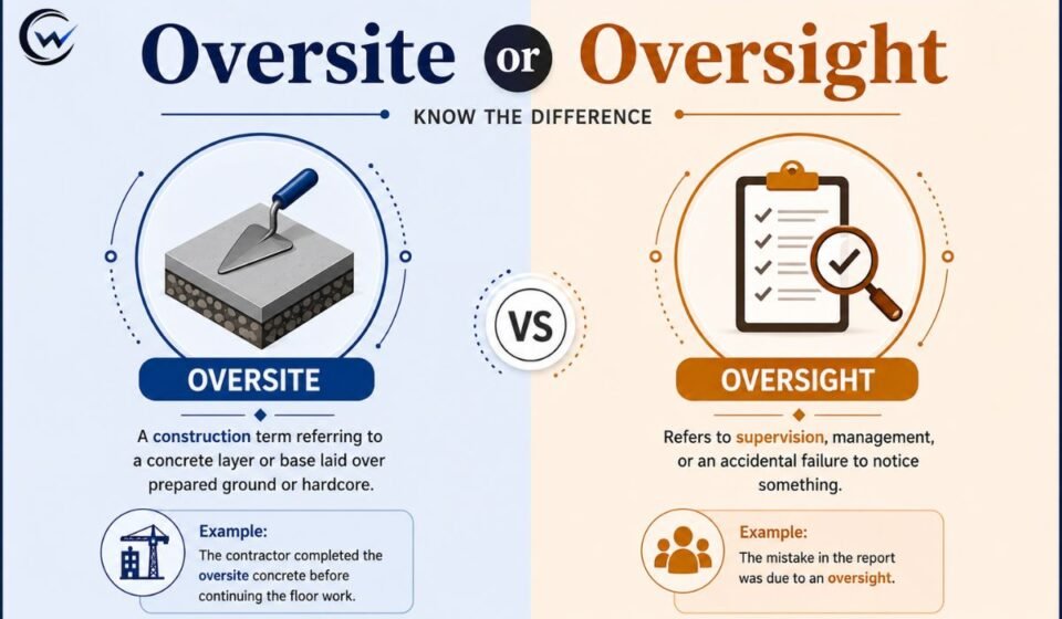 Oversite or Oversight