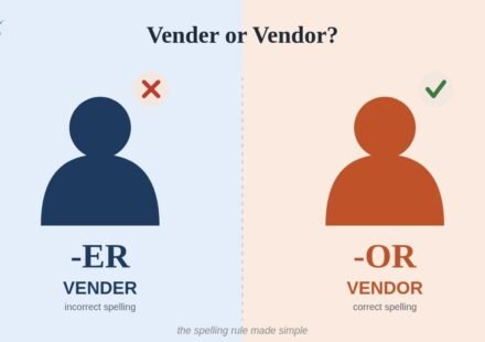Vender or Vendor: Which Spelling Is Correct?