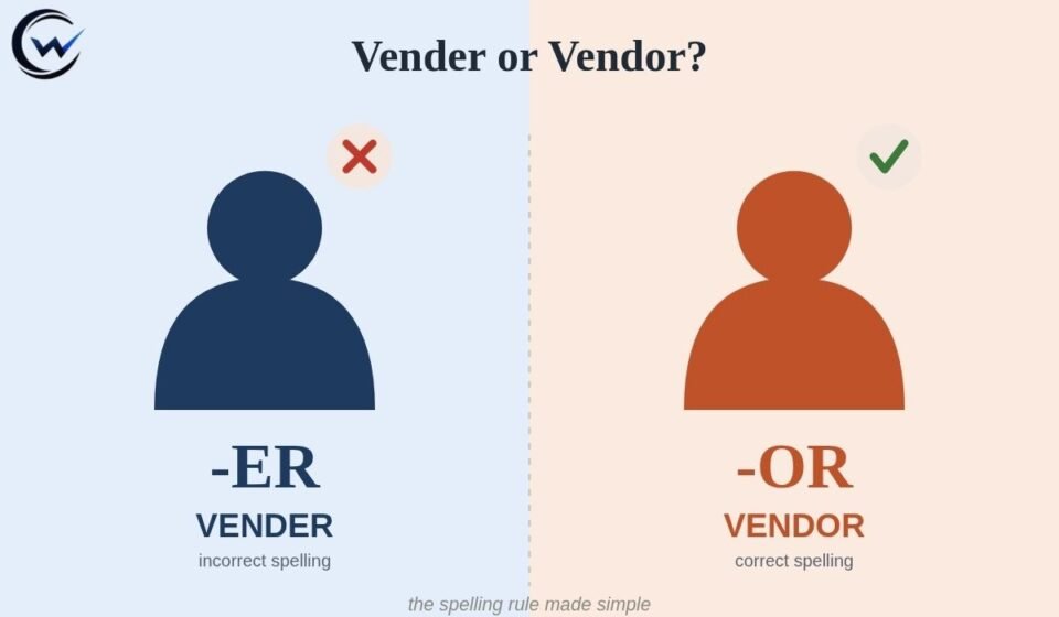 Vender or Vendor: Which Spelling Is Correct?