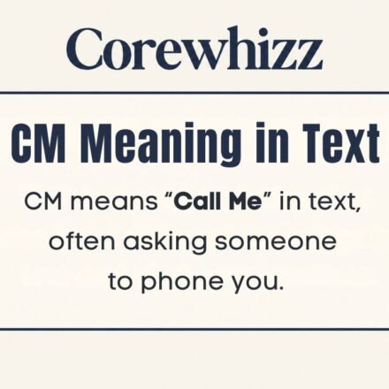 CM Meaning in Text