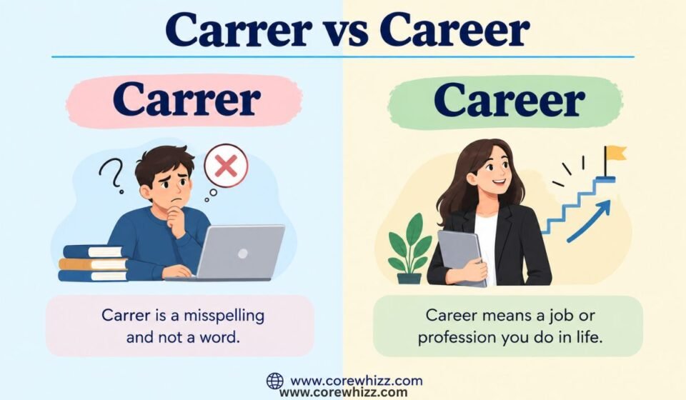 Carrer vs Career