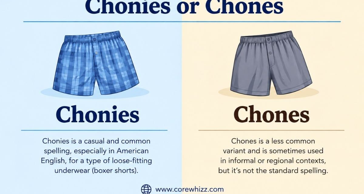 Chonies or Chones