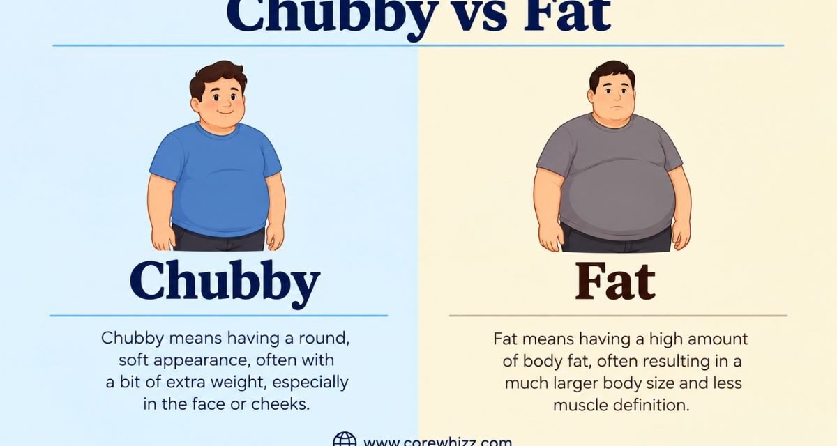 Chubby vs Fat