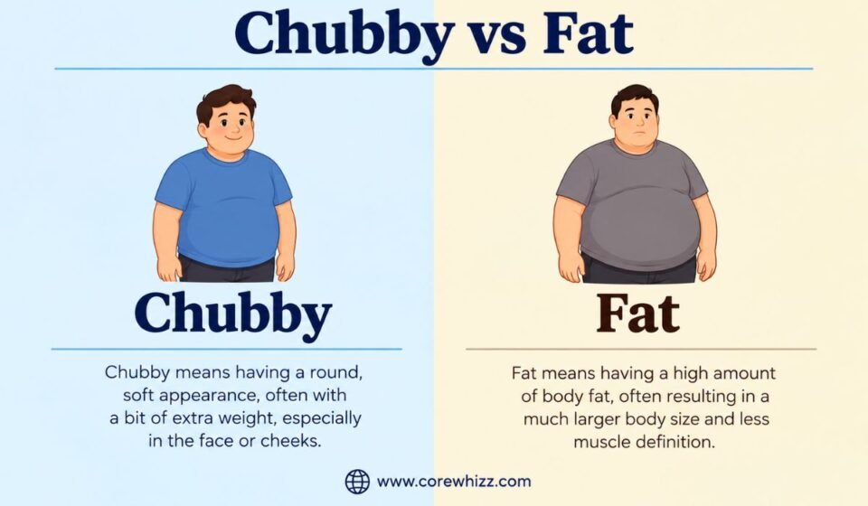 Chubby vs Fat