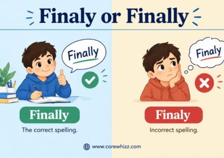 Finaly or Finally