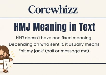 HMJ Meaning in Text