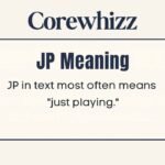 JP Meaning