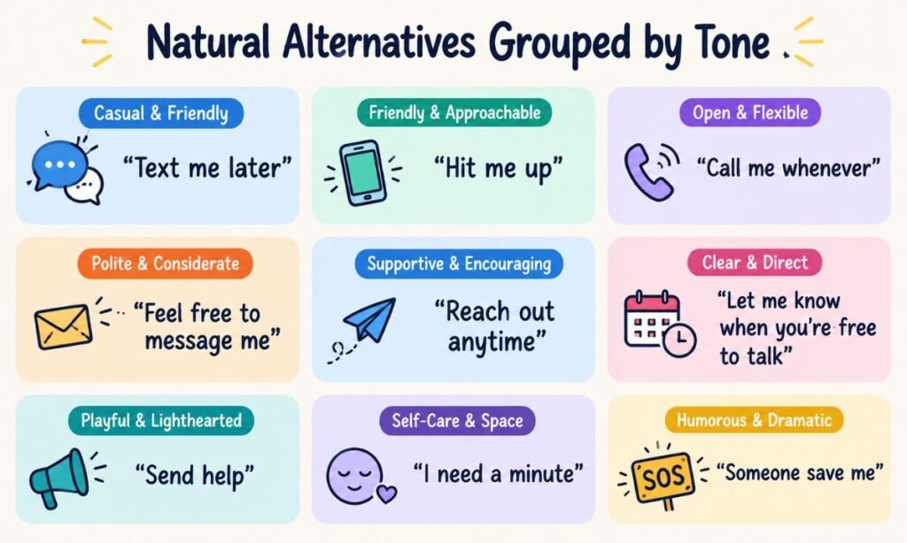 Natural Alternatives Grouped by Tone