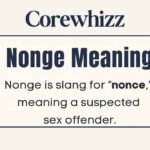 Nonge Meaning