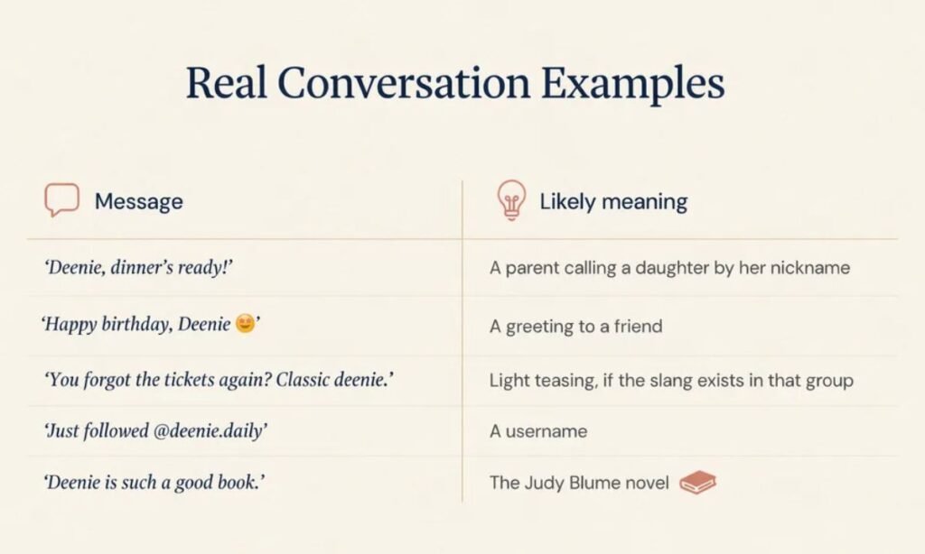 Real Conversation Examples
