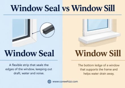 Window Seal vs Window Sill Whats the Real Difference