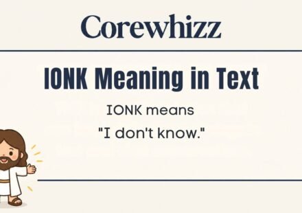 IONK Meaning in Text