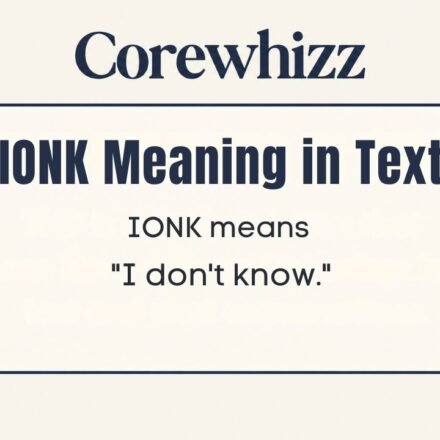 IONK Meaning in Text